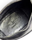  |SIZE 39| PADRONE PU7358-1244-20A BLACK INSTEP GORE SHORT BOOTS Z39-8714 