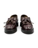  |SIZE 39| SOLOVAIR 822 BURGUNDY TASSEL LOAFER Z39-8536 