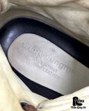  |SIZE 43| WOO YOUNGMI TWO-TONE HIGH-TOP VEGTAN LEATHER SNEAKER Z43-8481 