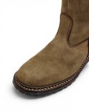  |SIZE 39| HANWAG NUBUCK MID-CALF PULL-ON WORK BOOT Z39-8507 