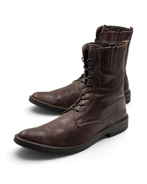  |SIZE 42| MOMA VINTAGE POINTED LACE-UP BOOT Z42-8537 