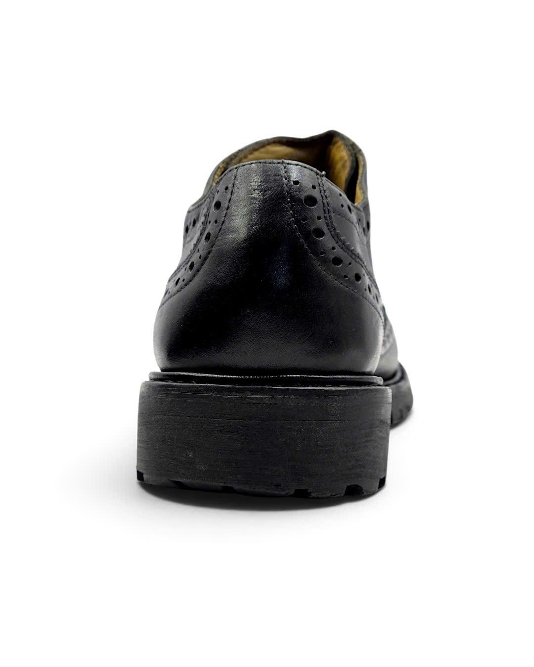  |SIZE 43.5| HUNTER CAIRN WINGTIP BROGUE DERBY SHOES AG43.5-5994 