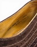  |SIZE 43| VINTAGE DARK BROWN LONGWING BROGUE BLUCHER SHOES AY43-8583 