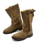  |SIZE 39| HANWAG NUBUCK MID-CALF PULL-ON WORK BOOT Z39-8507 