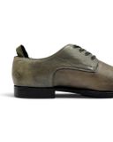  |SIZE 41| G-STAR RAW GS12300/066 DISTRESSED OLIVE TYPOGRAPHY CAP-TOE DERBY SHOES Z41-8573 