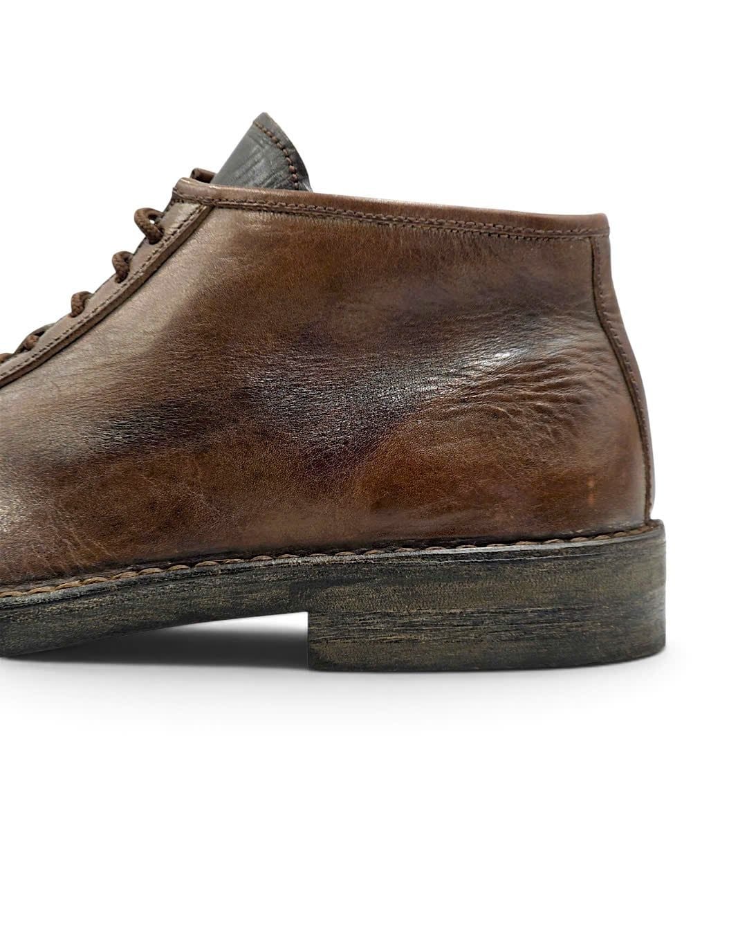  |SIZE 43| MOMA VINTAGE ANKLE LACE-UP BOOT Z43-8538 