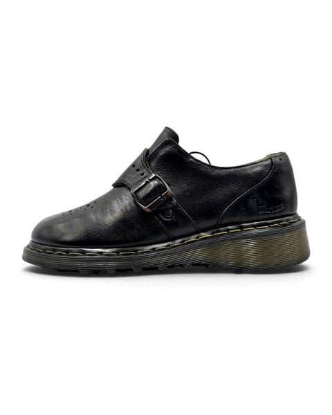  |SIZE 37| DR. MARTENS VINTAGE 3B62 BLACK SINGLE STRAP SHOES Z37-8581 