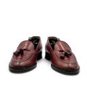  |SIZE 38| KARL HELMUT VINTAGE BURGUNDY TASSEL LOAFER AY38-8595 