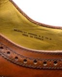  |SIZE 40| BALLY VINTAGE BELENO/01 BROWN LONGWING BROGUE BLUCHER SHOES AY40-8586 