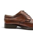  |SIZE 40| BALLY VINTAGE BELENO/01 BROWN LONGWING BROGUE BLUCHER SHOES AY40-8586 