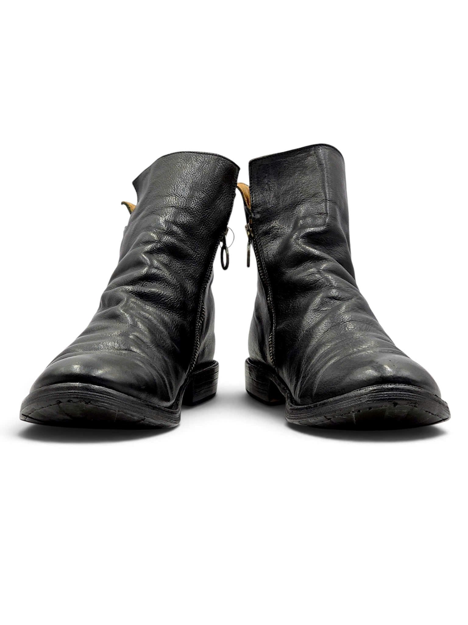  |SIZE 43| FIORENTINI + BAKER ETERNITY ELF BLACK ZIP BOOT Z43-8371 
