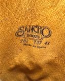  |SIZE 38| SANCHO VINTAGE 737 BROWN CAMPUS BOOT AZ38-8697 