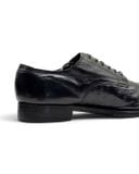  |SIZE 42| STACY ADAM VINTAGE BLACK CAP-TOE DERBY SHOES AX42-8568 