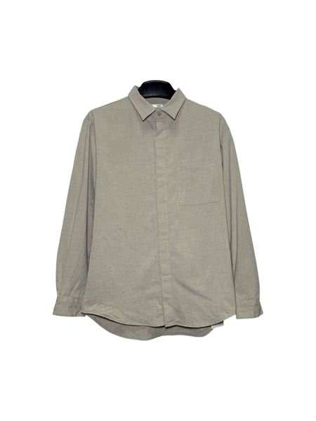  |SIZE L| GU POCKET BUTTON UP SHIRT AOL-7395 
