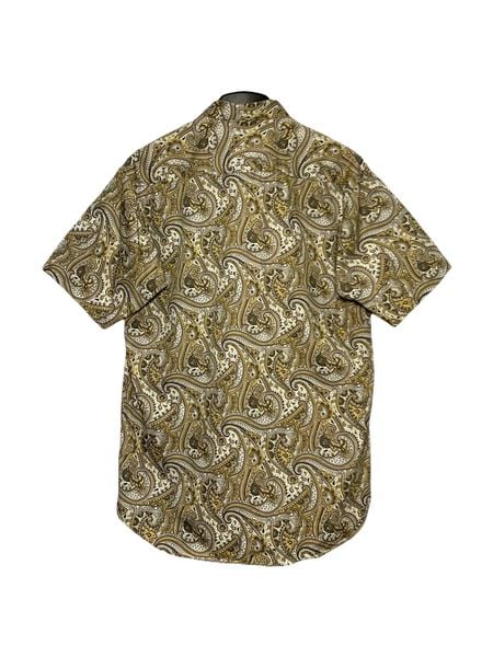  |SIZE L| VARSON ORNATE SCROLL PRINT SHORT SLEEVE SHIRT AOL-7232 
