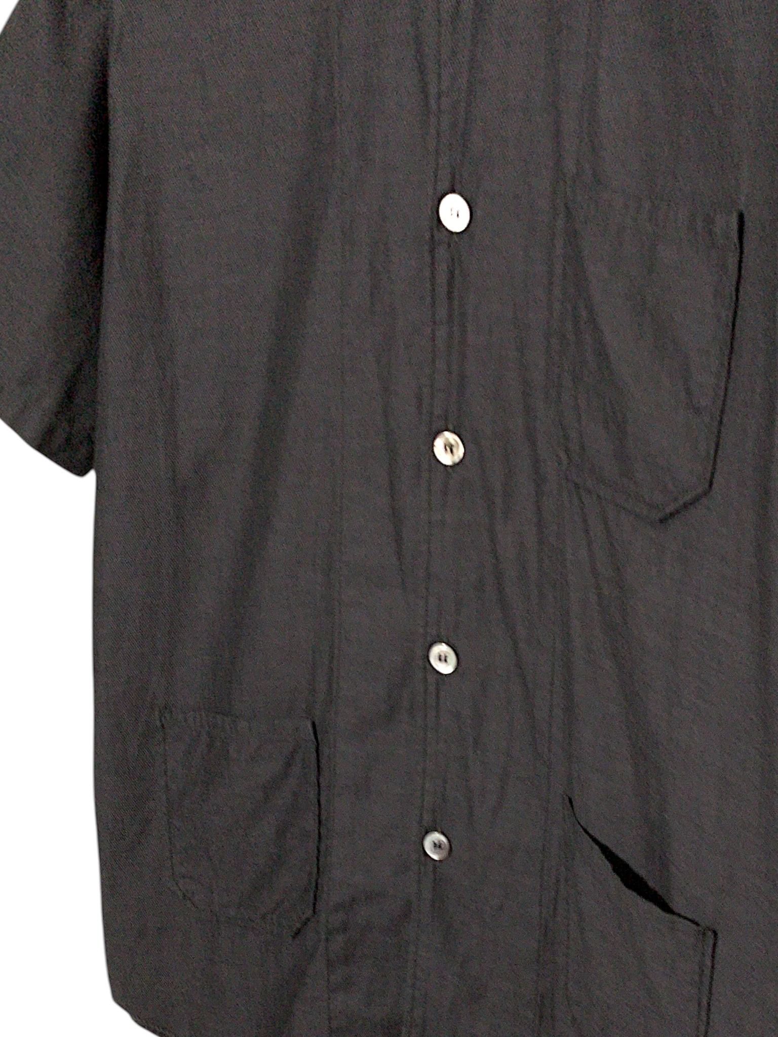  |SIZE XL| COMME DES GARÇONS HOMME VINTAGE 90s TRIPLE POCKET BUTTON UP SHIRT AOXL-6958 