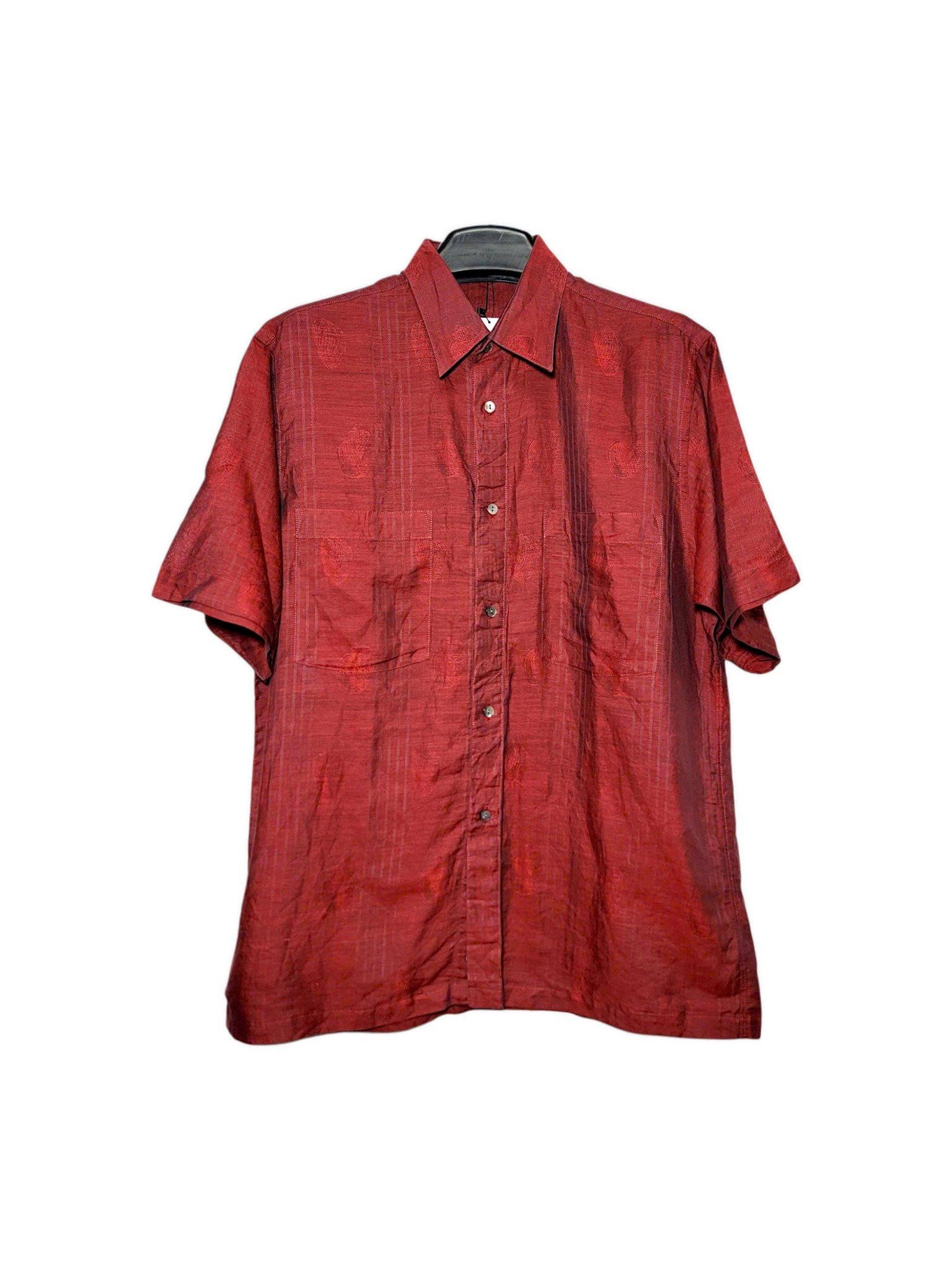  |SIZE XL|  SUNJOKER TOKYO JAPAN (Nhật bản) DOUBLE POCKET BUTTON UP SHIRT AOXL-081 