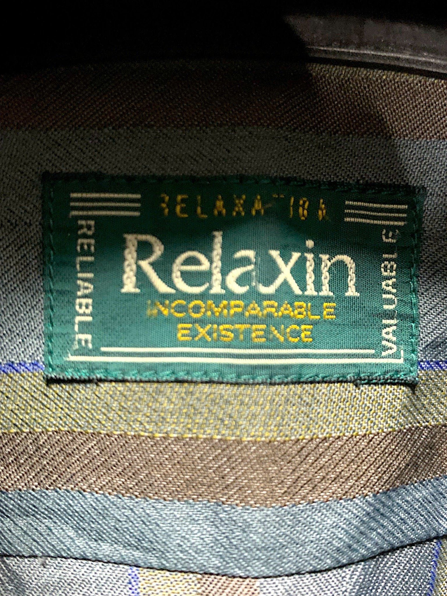  |SIZE M| RELAXIN DOUBLE POCKET STRIPED BUTTON UP SHIRT AOM-7405 