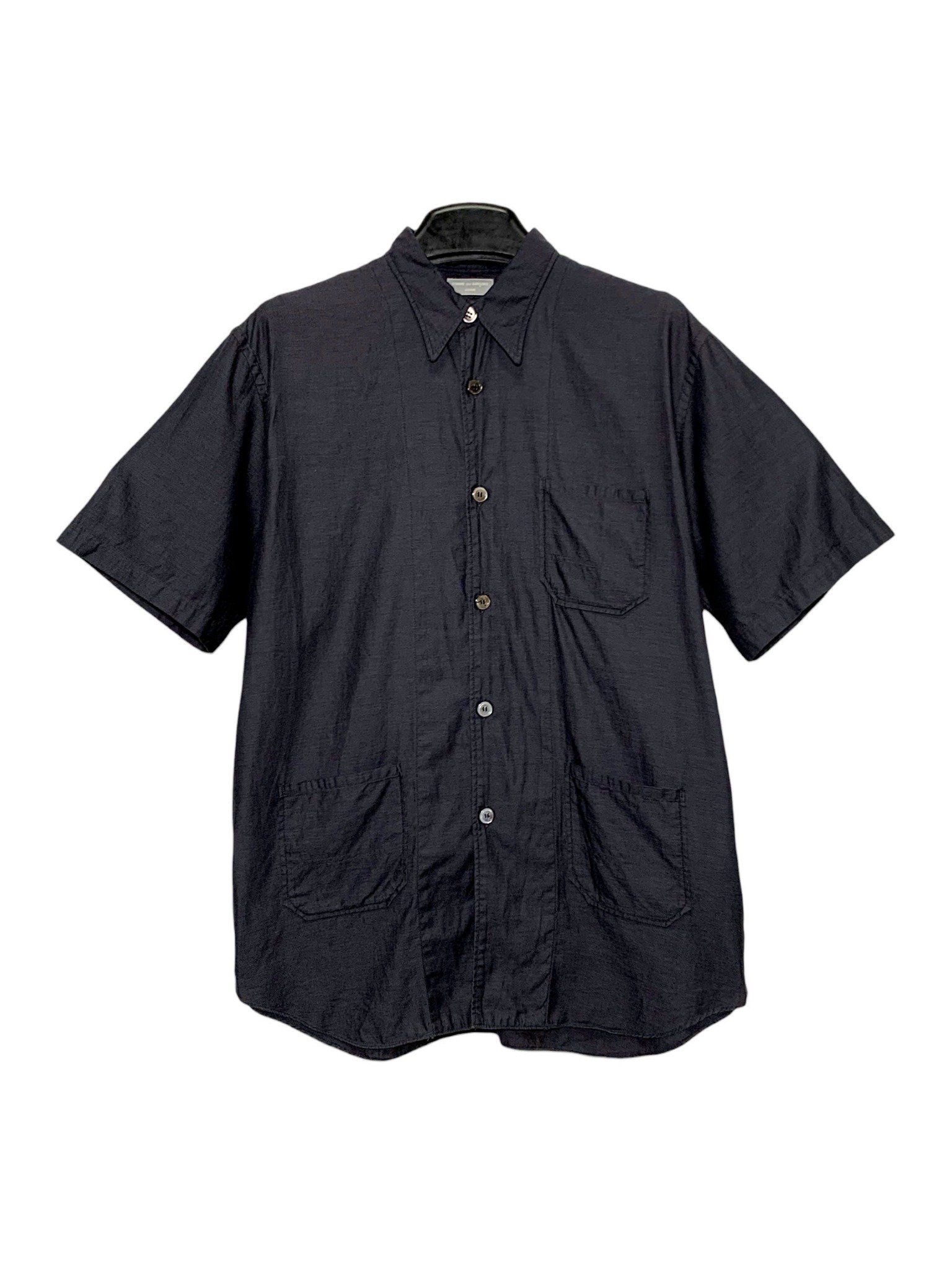  |SIZE XL| COMME DES GARÇONS HOMME VINTAGE 90s TRIPLE POCKET BUTTON UP SHIRT AOXL-6958 