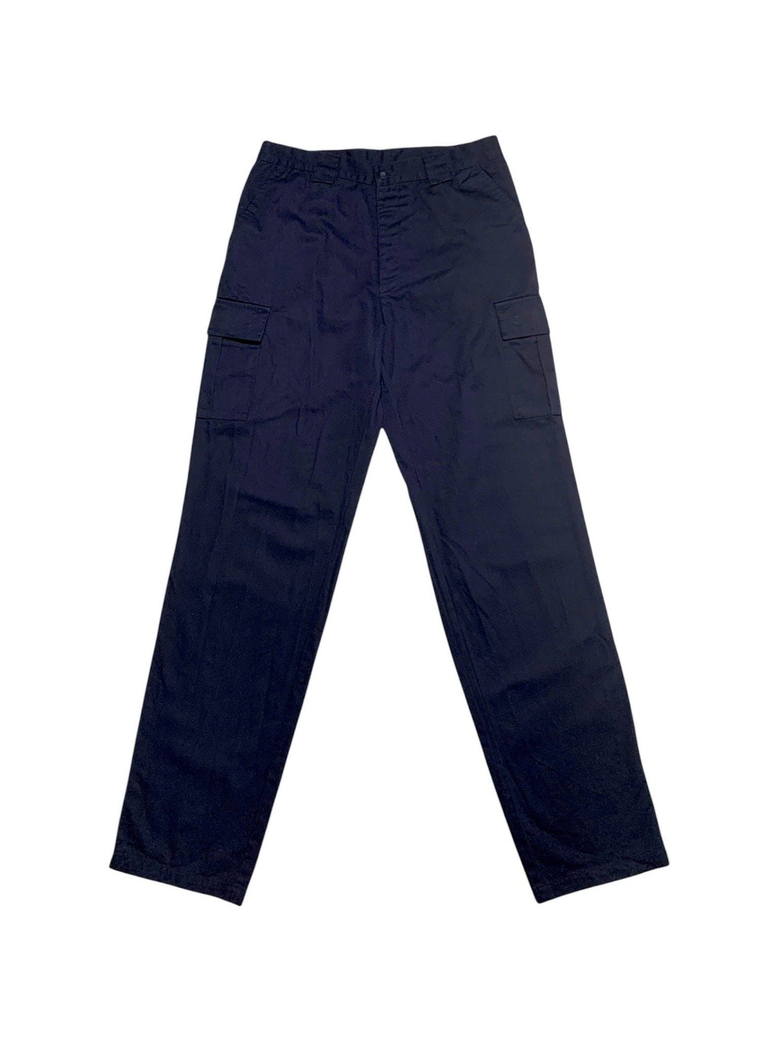  |SIZE 30| WILKER NAVY BLUE  TWILLS MULTIPOCKET CARGO PANTS QN30-7175 