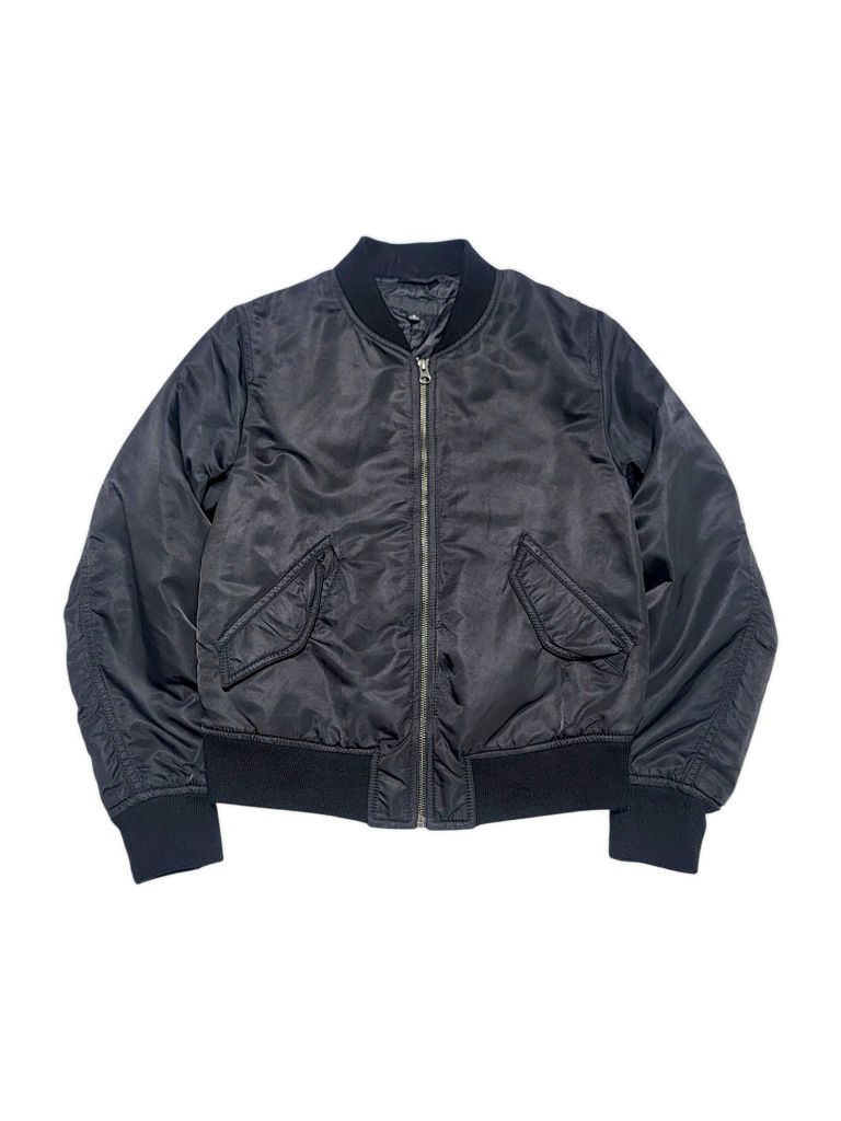  |SIZE S| UNIQLO MINIMALIST ZIP-UP BOMBER JACKET AOS-7001 