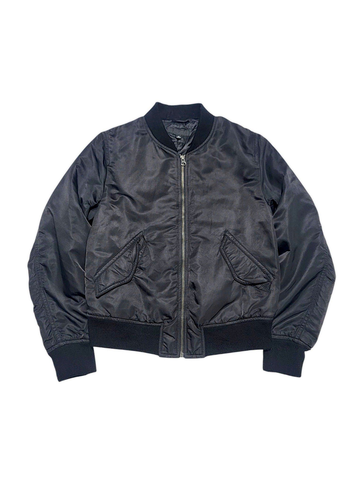  |SIZE S| UNIQLO MINIMALIST ZIP-UP BOMBER JACKET AOS-7001 