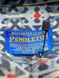  |SIZE XXL| PENDLETON VINTAGE NATIVE GEO PRINT WESTERN BUTTON DOWN LONG SLEEVE SHIRT AOXXL-7127 