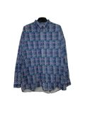  |SIZE XXL| PENDLETON VINTAGE NATIVE GEO PRINT WESTERN BUTTON DOWN LONG SLEEVE SHIRT AOXXL-7127 