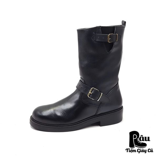  |SIZE 39| BLACK ENGINEER BOOT AS39-7080 
