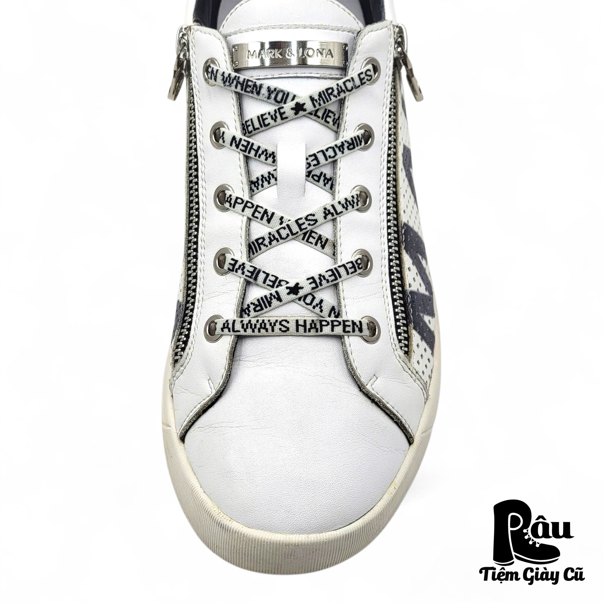 SIZE 40| MARK & LONA ENCORE ZIP LOW-CUT SNEAKER Z40-7195