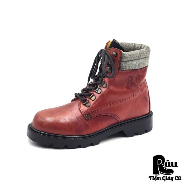  |SIZE 37.5| ROAD WARRIOR 6-INCH RED WORK BOOT Z37.5-7301 