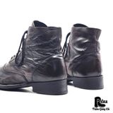  |SIZE 39| COMME CA DU MODE MENS 49ZE08 POINTED LACE-UP BOOT Z39-7385 