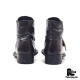  |SIZE 39| COMME CA DU MODE MENS 49ZE08 POINTED LACE-UP BOOT Z39-7385 