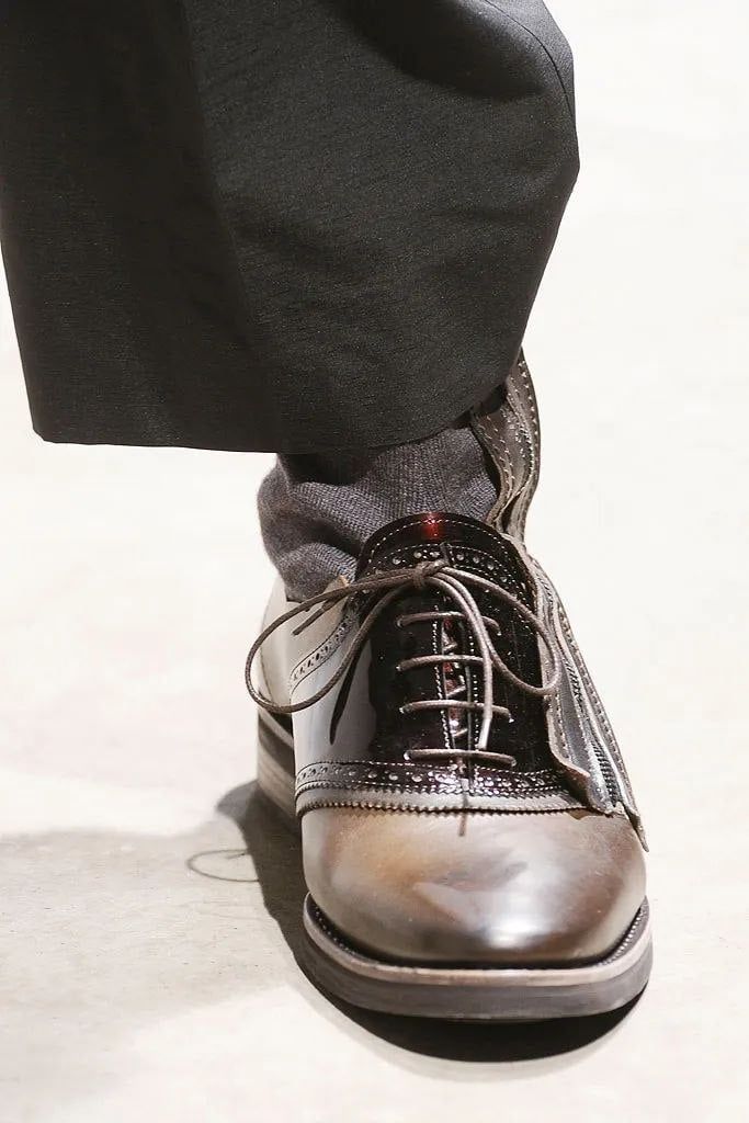  |SIZE 38| LANVIN RUNWAY FALL 2010 LAYERED ZIP BOOT Z38-8223 