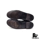  |SIZE 45| BED|STÜ COBBLER SERIES BLACK SIDE-ZIP DRESS BOOT Z45-6860 