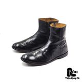  |SIZE 45| BED|STÜ COBBLER SERIES BLACK SIDE-ZIP DRESS BOOT Z45-6860 