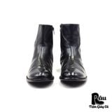  |SIZE 45| BED|STÜ COBBLER SERIES BLACK SIDE-ZIP DRESS BOOT Z45-6860 