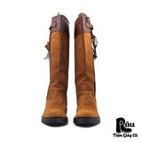  |SIZE 38.5| MIRAMANCHA VINTAGE HANDMADE TRADITION EQUESTRIAN RIDING BOOT Z38.5-6967 