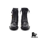  |SIZE 42| HAWKINS GT-5430 PROTAMODA UOMO FRONT-ZIP LACE-UP BOOT Z42-6850 