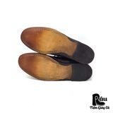  |SIZE 43| ALFREDO BANNISTER BROWN LOW COLLAR OXFORD Z43-5982 