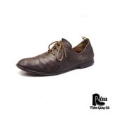  |SIZE 43| ALFREDO BANNISTER BROWN LOW COLLAR OXFORD Z43-5982 