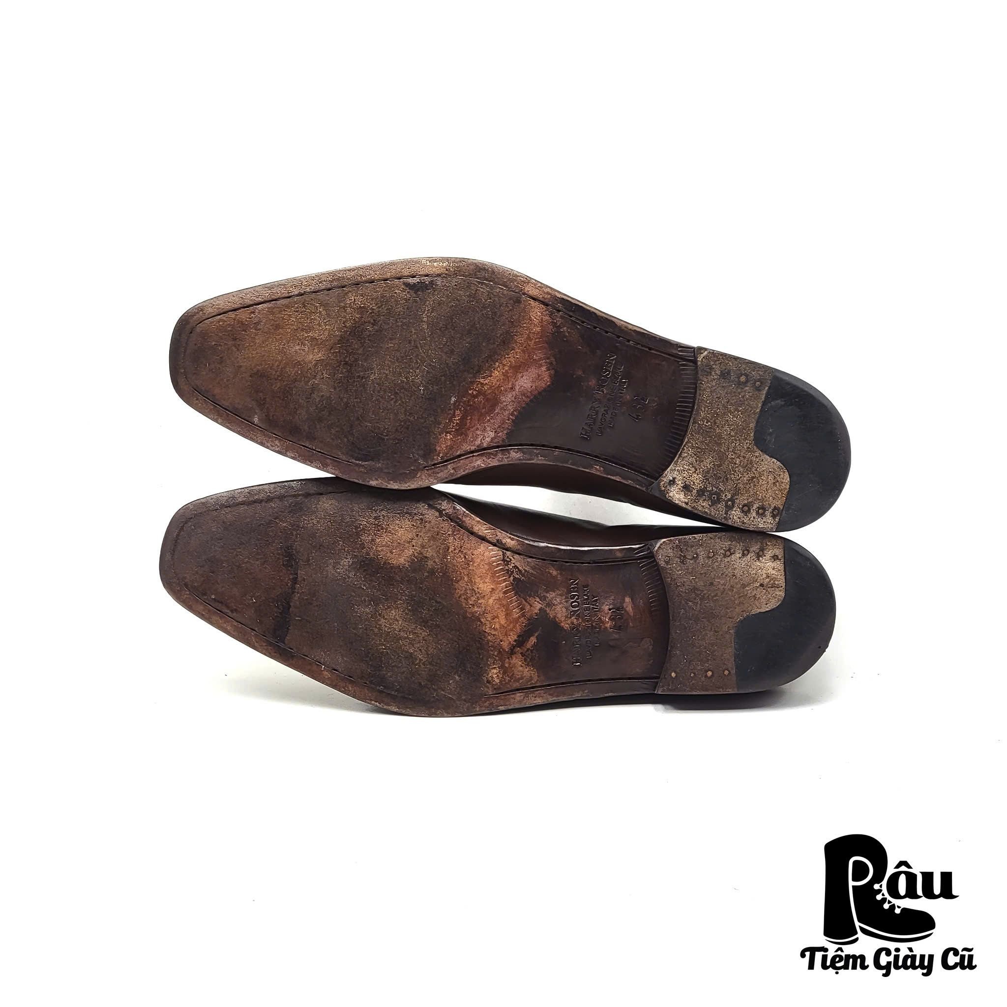  |SIZE 43.5| HARRY ROSEN WHOLECUT OXFORDS SHOES AR43.5-6830 