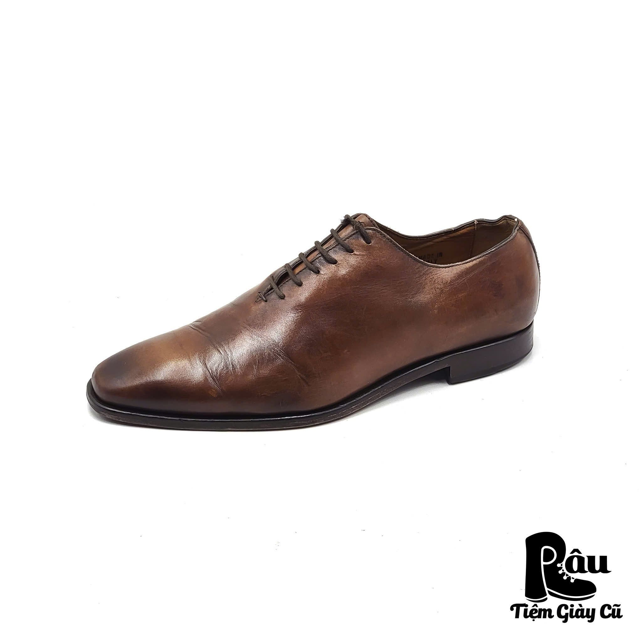 |SIZE 43.5| HARRY ROSEN WHOLECUT OXFORDS SHOES AR43.5-6830 