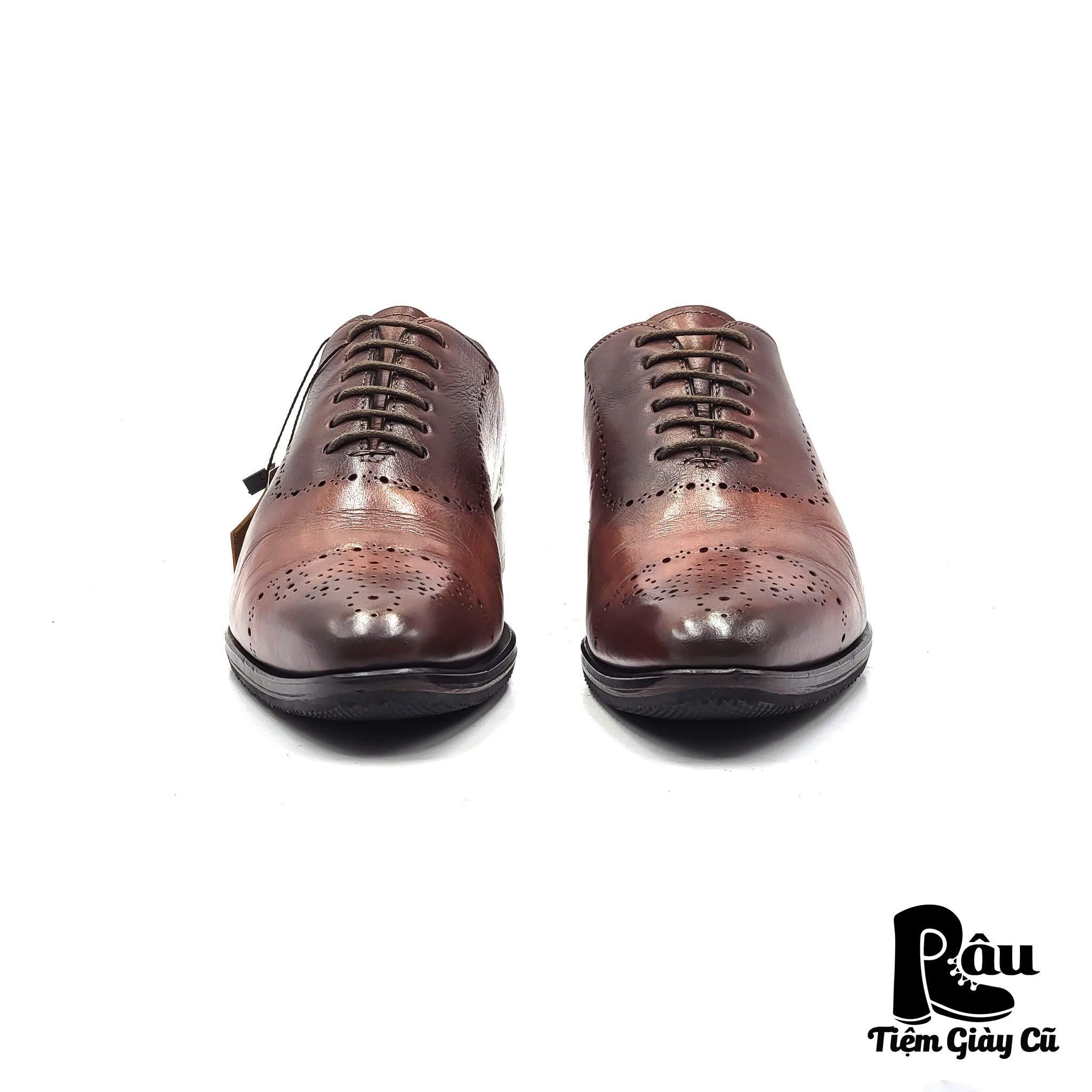  |SIZE 42| FRANCO LIONE WHOLECUT OXFORDS SHOES AR42-6829 