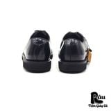  |SIZE 38| MEMORABLE (mmrb) BLACK DERBY SHOES Z38-6910 