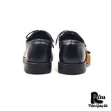  |SIZE 38.5| HAWKINS HL40068 BLACK DERBY SHOES Z38.5-7060 