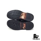 |SIZE 38.5| HAWKINS HL40068 BLACK DERBY SHOES Z38.5-7060 
