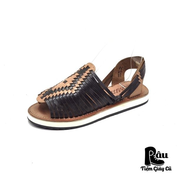  |SIZE 37.5| CHUBASCO RONDA HAND-MADE  SANDAL CS2004 BROWN SAND Z37.5-7156 