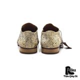  |SIZE 42| SAPATARIA CLEMENTE LOULE BAROQUE FLORAL EMBOSSED SLIP-ON Z42-6864 