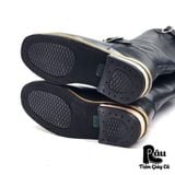  |SIZE 38| BLACK STEEL TOE ENGINEER BOOT AS38-7150 